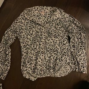 Victoria Secret PJ leopard print set, gently used.